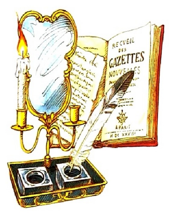 Мастилница, свещник и огледало — така са творили писателите във Франция през XVII век. 298_mastilniza.jpg